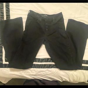 Universal thread black button fly flare jeans size 26
